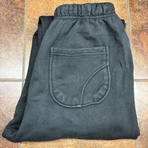 YoungLA Faded Black Sweatpants